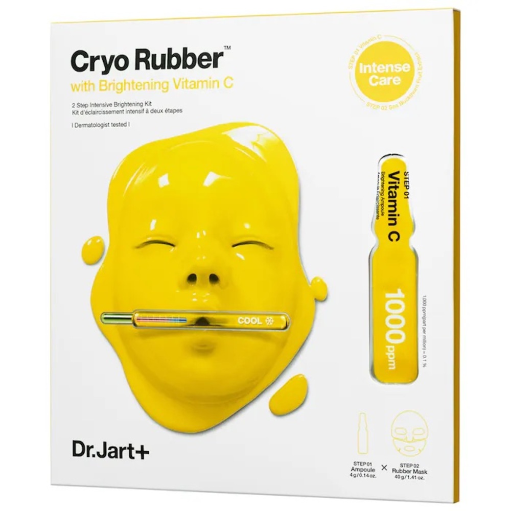 Dr. Jart+
Cryo Rubber™ Face Mask With Brightening Vitamin C